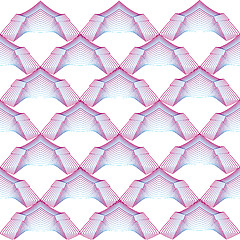 Image showing Vector background with abstract geometrical arches