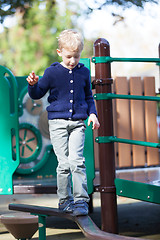 Image showing boy at playground
