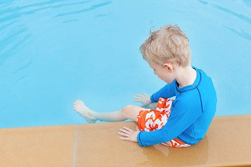 Image showing boy at vacation