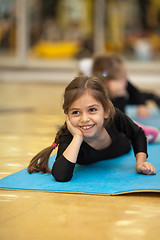 Image showing Little gymnast