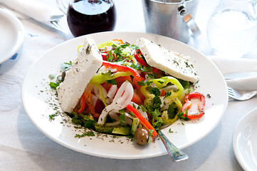 Image showing Greek salad