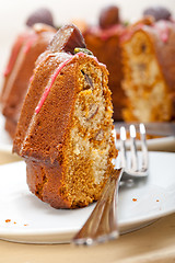 Image showing chestnut cake bread dessert