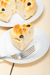 Image showing blueberry bread cake dessert 