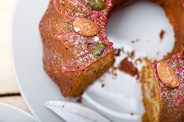 Image showing chestnut cake bread dessert