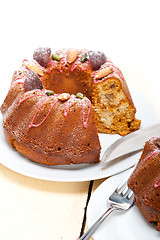 Image showing chestnut cake bread dessert