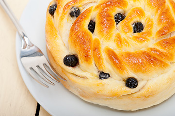 Image showing blueberry bread cake dessert 