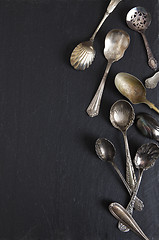 Image showing Antique Spoons