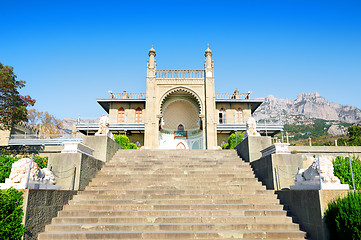 Image showing Stairs to palace