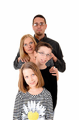 Image showing Family with two kids.