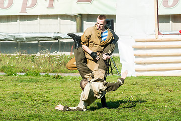 Image showing Demonstration performances of special troops