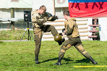 Image showing Demonstration performances of special troops