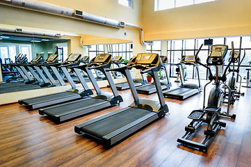 Image showing Treadmills