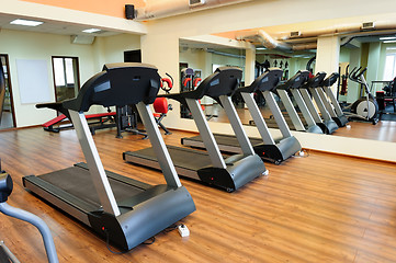 Image showing Treadmills