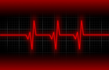 Image showing Electrocardiogram - Concept of healthcare