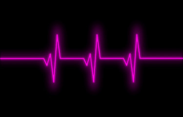 Image showing Electrocardiogram - Concept of healthcare