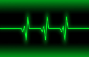 Image showing Electrocardiogram - Concept of healthcare