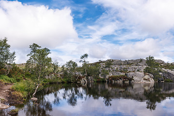 Image showing Trekking in Norway