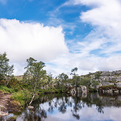 Image showing Trekking in Norway