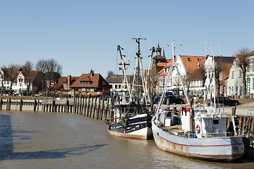 Image showing Port Toenning Northern Germany