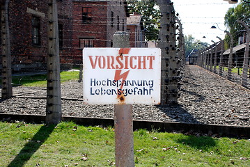 Image showing Vorsicht!