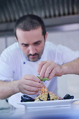 Image showing chef preparing food