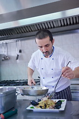 Image showing chef preparing food