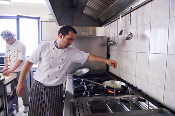 Image showing chef preparing food