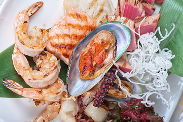 Image showing seafood mix