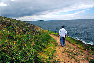 Image showing Brittany coast