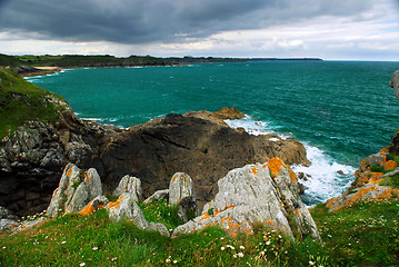 Image showing Brittany coast