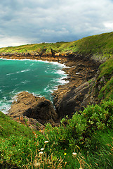 Image showing Brittany coast