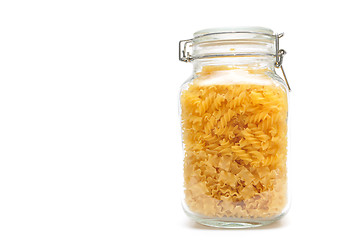 Image showing pasta jar