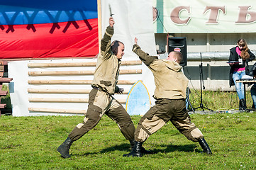 Image showing Demonstration performances of special troops