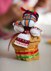 Image showing Ukrainian national doll (motanka)