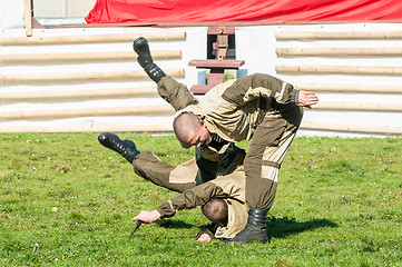 Image showing Demonstration performances of special troops