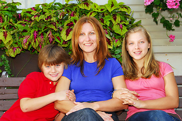 Image showing Family at their house