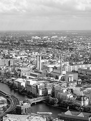 Image showing  Berlin aerial view 