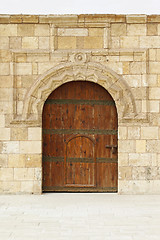 Image showing Medieval door