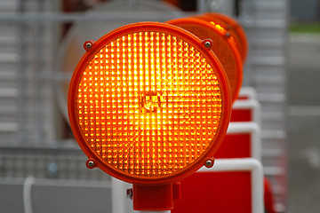 Image showing Safety amber light