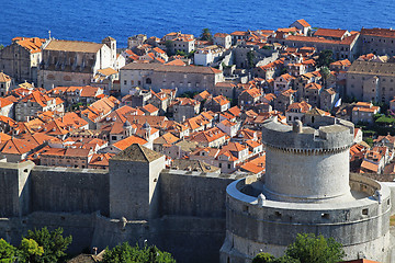 Image showing Dubrovnik walls