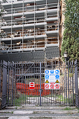 Image showing Construction site safety