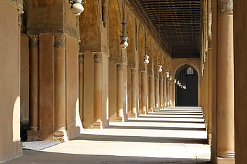 Image showing Arcaded corridors