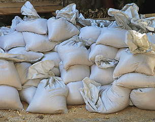 Image showing Sandbags