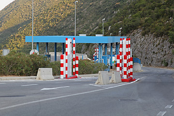Image showing Border checkpoint