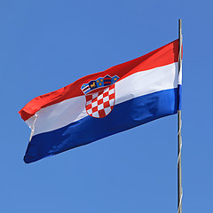 Image showing Croatian flag