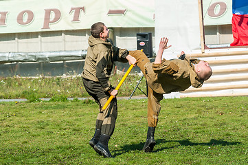 Image showing Demonstration performances of special troops