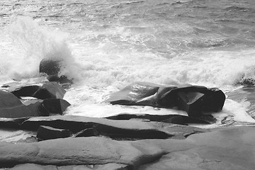 Image showing breaking waves