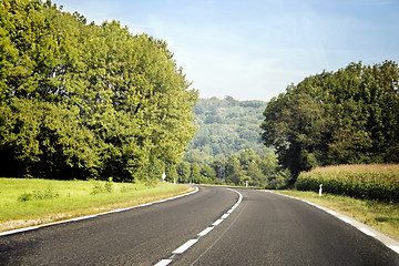 Image showing Empty street