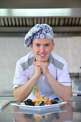 Image showing chef preparing food