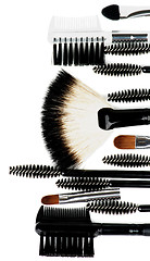 Image showing Make-up Brushes